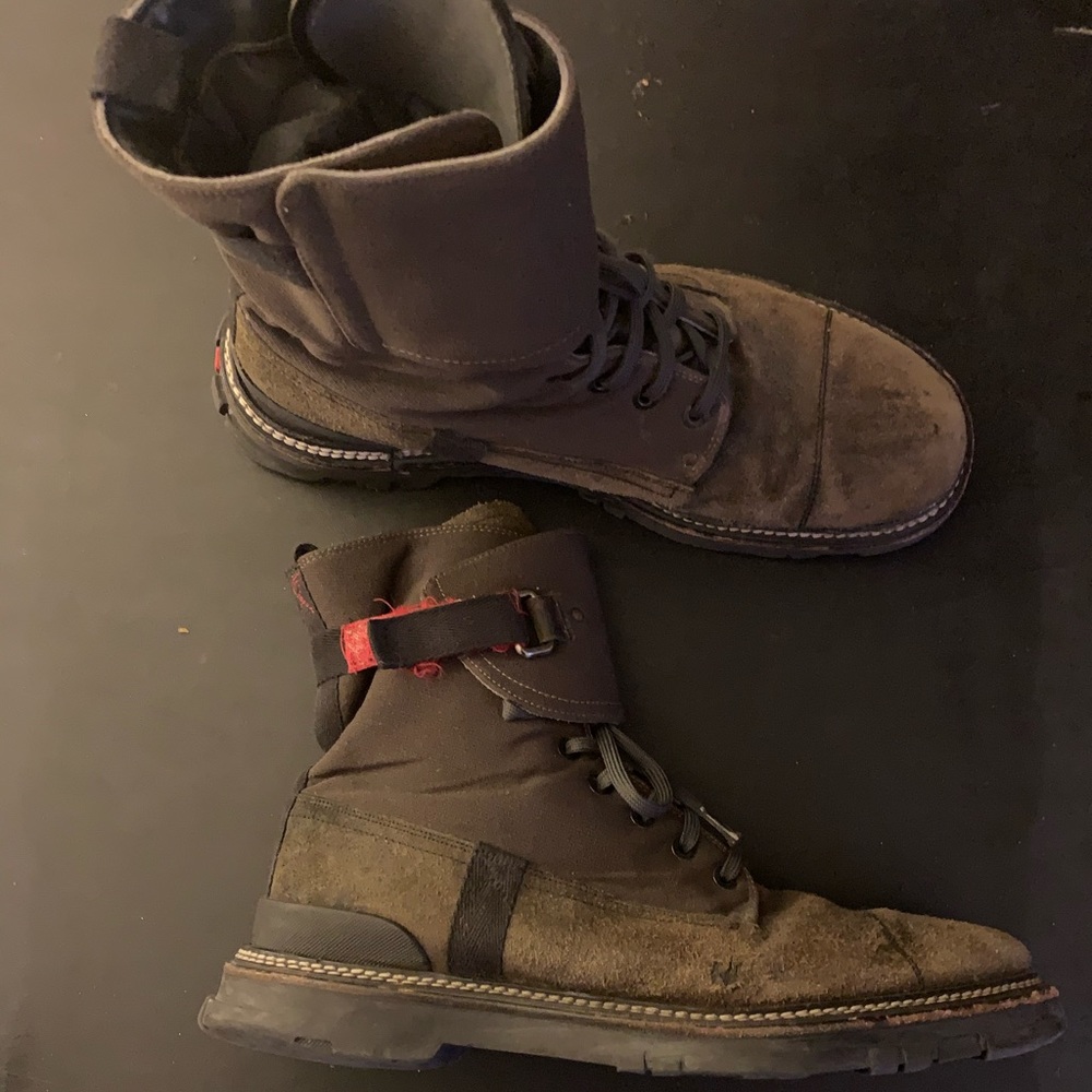 Men’s used Vintage Prada boots Sz 11